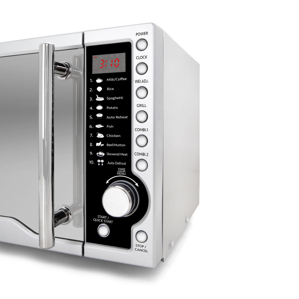 Microondas Orbegozo MIG 1811, 17 Litros, 900 W, con grill, 6 niveles de  potencia, silver – Venta de electrodomésticos – Electrodomésticos n1